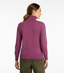 Women's Cotton/Cashmere Sweater, Turtleneck | L.L.Bean for sale