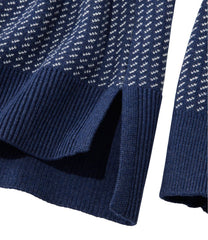 Women's Wicked Soft Cotton/Cashmere Crewneck Sweater, Pattern | L.L.Bean on sale