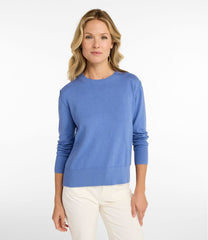 Women's Cotton/Cashmere Sweater, Crewneck | L.L.Bean sale