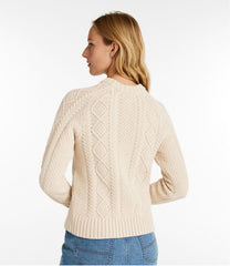 Women's Signature Cotton Fisherman Sweater, Crewneck | L.L.Bean online
