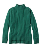 Women's Classic Cashmere Sweater, Relaxed Mockneck | L.L.Bean outlet
