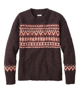 Women's Cotton Ragg Sweater, Crewneck Fair Isle | L.L.Bean online