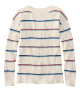 Women's Sunwashed Waffle Sweater, Pullover Stripe | L.L.Bean on sale