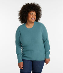 Women's Classic Cashmere Textured Sweater, Crewneck | L.L.Bean online