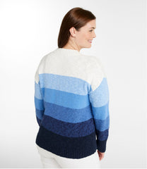 Women's Cotton Ragg Sweater, Crewneck Stripe | L.L.Bean sale