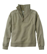 Women's Sunwashed Sweats, Quarter-Zip | L.L.Bean on sale