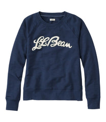 Women's Peaks Island Crewneck, Logo | L.L.Bean discount