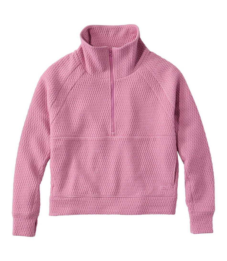 Women's Ridgeknit Half-Zip Pullover, Oversized | L.L.Bean for sale