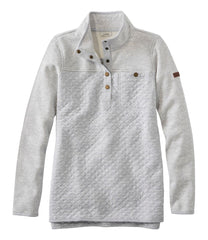 Women's Quilted Sweatshirt, Mockneck Tunic | L.L.Bean outlet