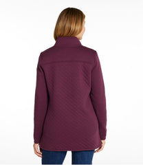 Women's Quilted Sweatshirt, Mockneck Tunic | L.L.Bean outlet