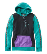 Women's Bean's Cozy Camp Hoodie, Colorblock | L.L.Bean on sale