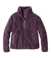 Women's Bean's Sherpa Fleece Pullover | L.L.Bean outlet