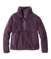 Women's Bean's Sherpa Fleece Pullover | L.L.Bean outlet
