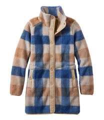 Women's Bean's Sherpa Fleece Coat, Print | L.L.Bean discount