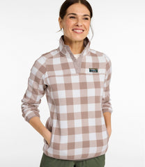 Women's L.L.Bean Sweater Fleece Pullover, Print | L.L.Bean sale