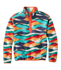 Adults' Bean's Classic Fleece Pullover, Print | L.L.Bean on sale