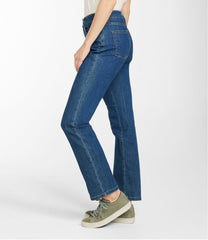 Women's True Shape Jeans, High-Rise Straight-Leg | L.L.Bean online