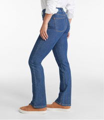 Women's True Shape Jeans, High-Rise Bootcut | L.L.Bean sale