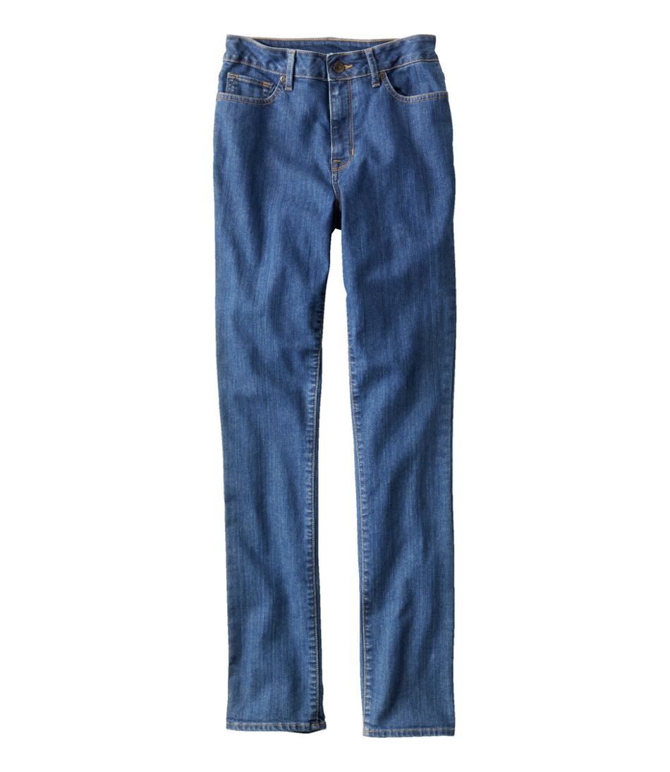 Women's True Shape Jeans, High-Rise Slim-Leg | L.L.Bean sale