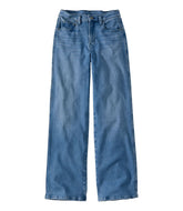 Women's L.L.Bean Everyday Stretch Jeans, High-Rise Relaxed Wide-Leg | L.L.Bean outlet