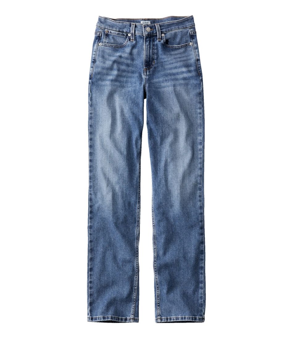 Women's 207 Vintage Jeans, High-Rise Straight-Leg | L.L.Bean online