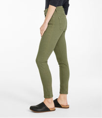 Women's BeanFlex®Jeans, High-Rise Slim-Leg Ankle Color | L.L.Bean for sale