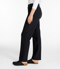 Women's Perfect Fit Pants, Fleece-Backed Straight-Leg | L.L.Bean outlet