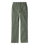 Women's 207 Vintage Cotton Canvas Pants, Mid-Rise Straight-Leg Cargo | L.L.Bean for sale
