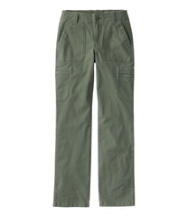 Women's 207 Vintage Cotton Canvas Pants, Mid-Rise Straight-Leg Cargo | L.L.Bean for sale