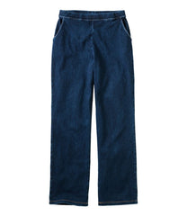 Women's Perfect Fit Pants, Denim Straight-Leg | L.L.Bean for sale