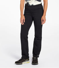 Women's PrimaLoft ThermaStretch Fleece Pants, Mid-Rise Straight-Leg | L.L.Bean outlet