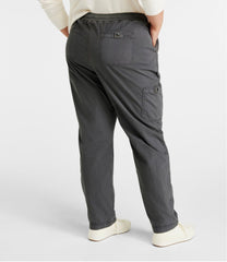 Women's Stretch Ripstop Pull-On Pants, Slim-Leg Fleece-Lined | L.L.Bean online