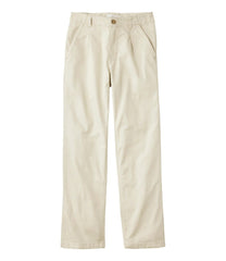 Women's Signature Easy-Cotton Pleated Chinos, Ankle | L.L.Bean discount