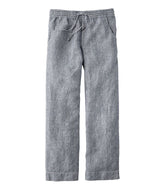 Women's Premium Washable Linen Pull-On Pants, Stripe | L.L.Bean for sale