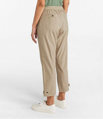 Women's Stretch Ripstop Pull-On Capri Pants, Slim-Leg | L.L.Bean outlet