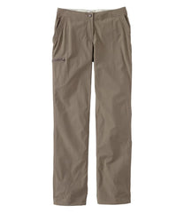 Women's Water-Repellent Comfort Trail Pants, Mid-Rise Straight-Leg | L.L.Bean on sale