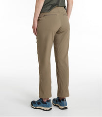 Women's Water-Repellent Comfort Trail Pants, Mid-Rise Straight-Leg | L.L.Bean on sale