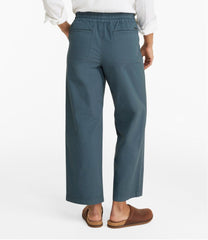 Women's Stretch Ripstop Pull-On Pants, Wide-Leg Ankle | L.L.Bean on sale