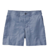 Women's Comfort Stretch Cotton/Linen Shorts, High-Rise 7" | L.L.Bean sale