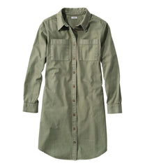 Women's L.L. Bean Heritage Washed Denim Shirt Dress, Garment-Dye | L.L.Bean on sale