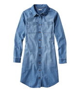 Women's L.L. Bean Heritage Washed Denim Shirt Dress | L.L.Bean near me
