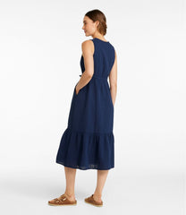 Women's Cloud Gauze Midi Dress | L.L.Bean outlet