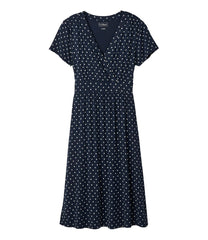 Women's Summer Knit Dress, Short-Sleeve Print | L.L.Bean sale