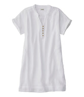 Women's Cloud Gauze Short-Sleeve Shift Dress | L.L.Bean on sale
