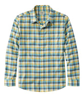 Men's Wrinkle-Free Ultrasoft Brushed Cotton Shirt, Long-Sleeve, Slightly Fitted Untucked Fit | L.L.Bean discount