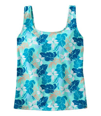 Women's BeanSport Swimwear, Scoopneck Tankini Top, Print | L.L.Bean on sale