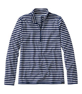 Women's SunSmart® UPF 50+ Sun Shirt, Quarter-Zip Stripe | L.L.Bean online