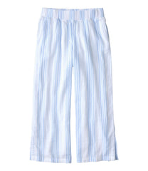 Women's Cloud Gauze Wide-Leg Pants, Stripe | L.L.Bean on sale