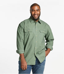Men's Sunwashed Canvas Shirt, Traditional Fit | L.L.Bean discount