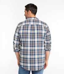 Men's Scotch Plaid Flannel Shirt, Slightly Fitted | L.L.Bean outlet